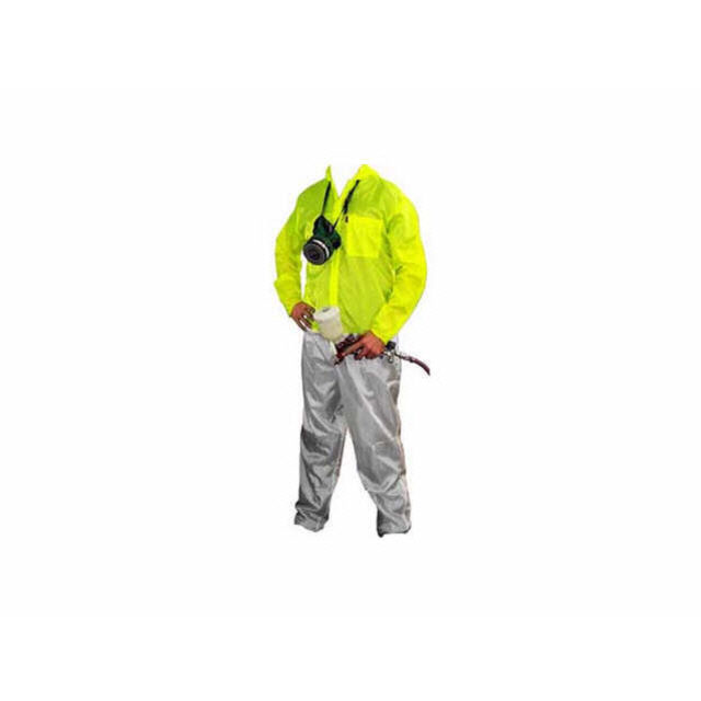 Fluoro Poly Overalls Small