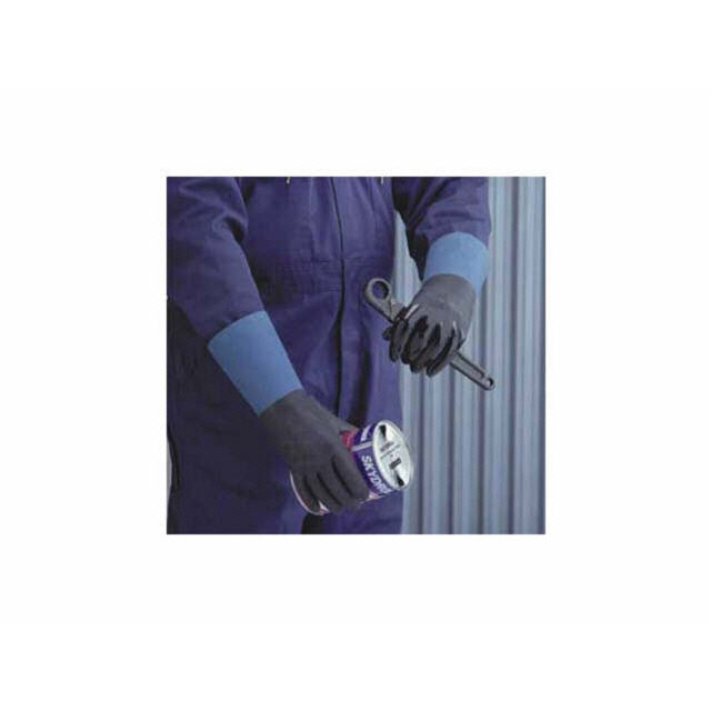 Solvent Rubber Gloves: XL