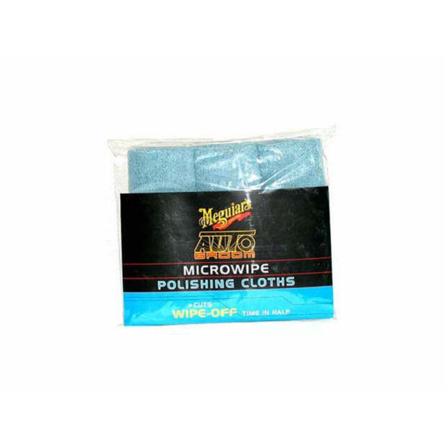 Meguiars Microwipe Polishing Cloth (Blue)