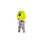 Fluoro Poly Overalls Small